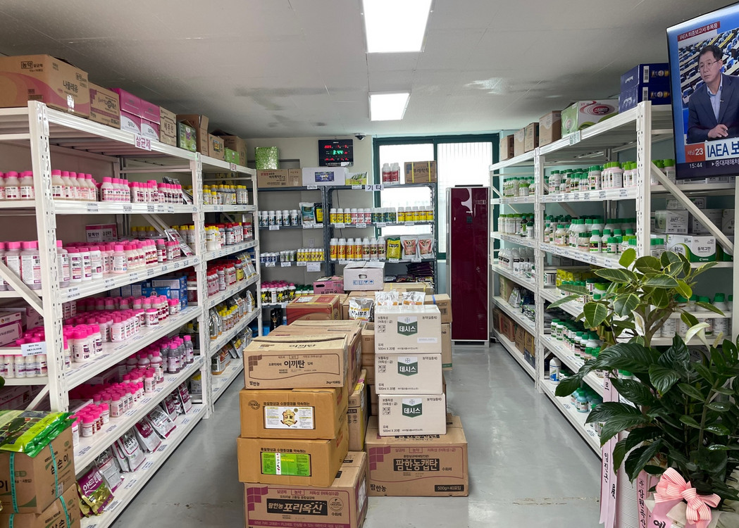 쇼핑몰 공장 창고 매장용 철제다이 철제선반 무볼트앵글 새제품 이미지