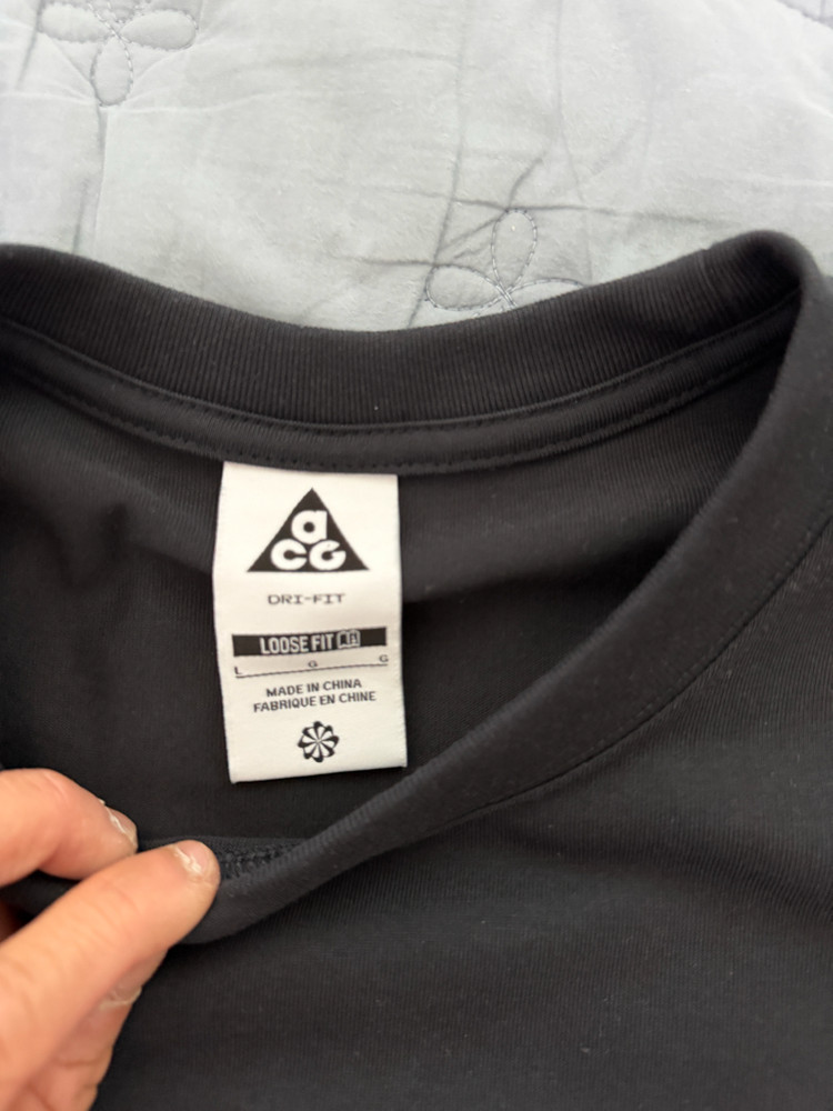 나이키 acg 드라이핏 배트맨 반팔티 L사이즈 새상품 판매 이미지