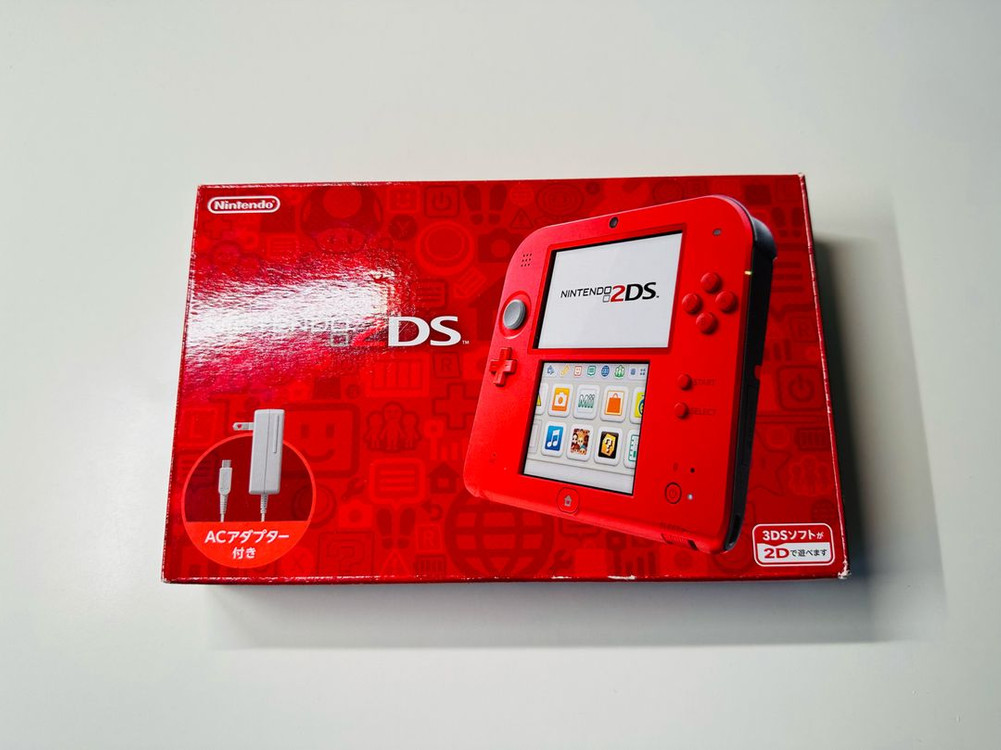 닌텐도 2DS 식빵 레드 일판 박스셋 판매 (3DS) 이미지