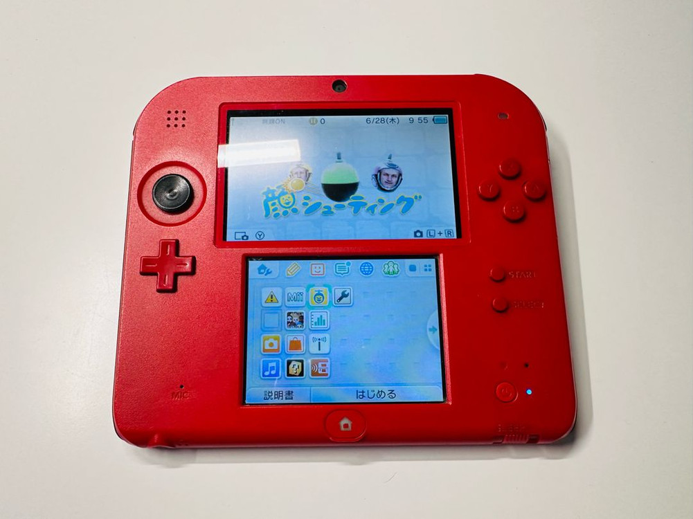 닌텐도 2DS 식빵 레드 일판 박스셋 판매 (3DS) 이미지