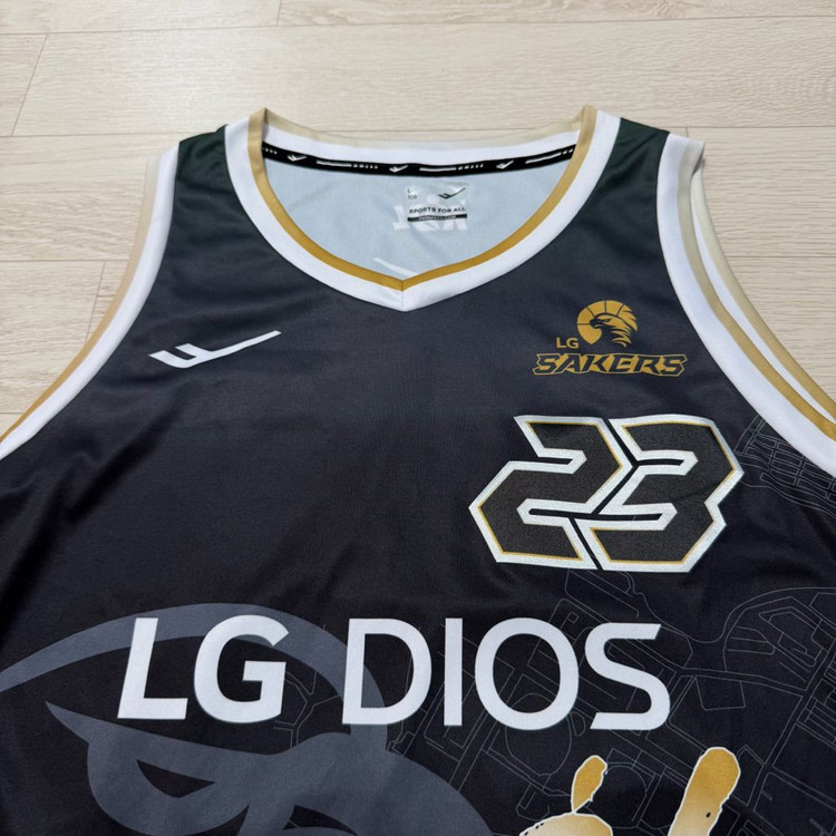 프로스펙스 LG 세이커스 DIOS 전성현 유니폼 나시 저지 이미지