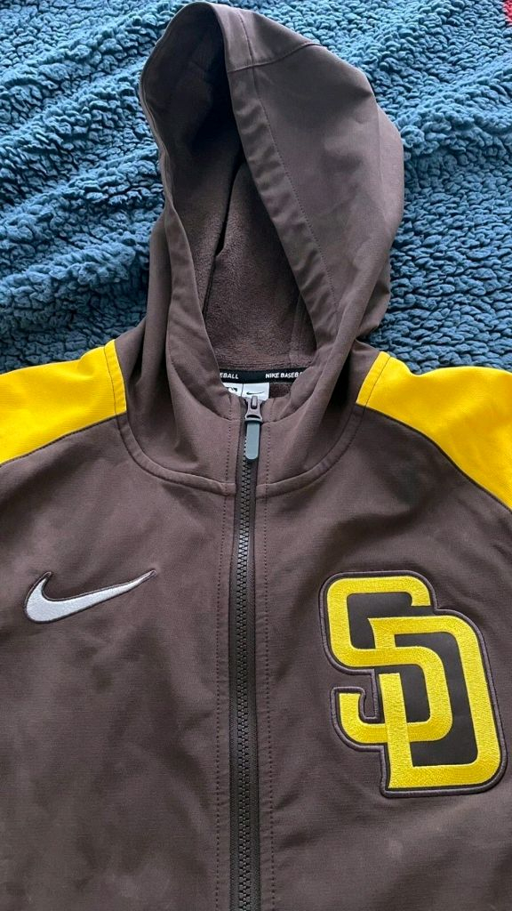 나이키베이스볼 샌디에이고 파드레스 써마핏 어센틱 자켓 3XL(120) 이미지