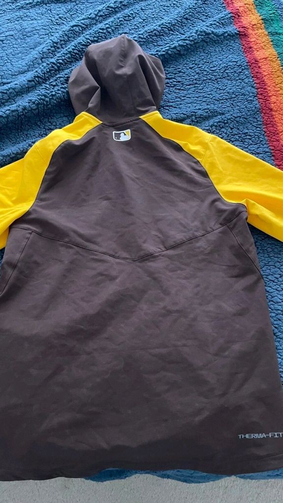 나이키베이스볼 샌디에이고 파드레스 써마핏 어센틱 자켓 3XL(120) 이미지