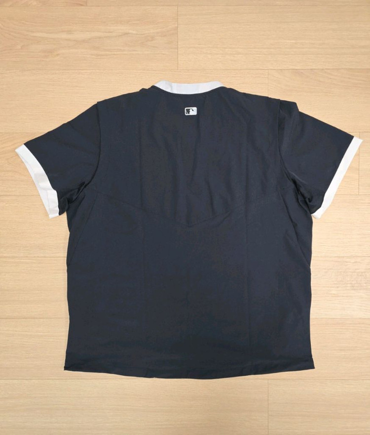 (야구.골프)나이키 어센틱 뉴욕 양키즈 반팔 바람막이 4XL(125~130 이미지