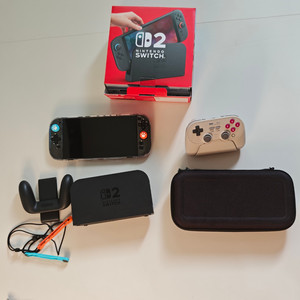 닌텐도 스위치2 + 8bitdo pro3 컨트롤러 + 액세서리 이미지