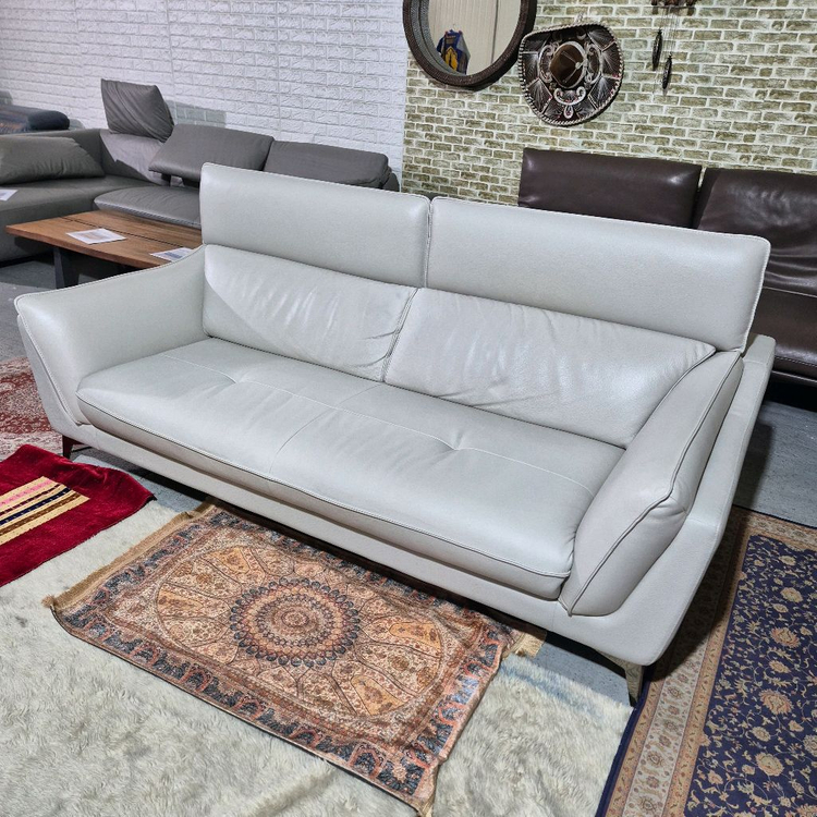 까사미아 벨로니 이태리 천연가죽 3인 소파쇼파 서울경기(근거리)무료배송 이미지