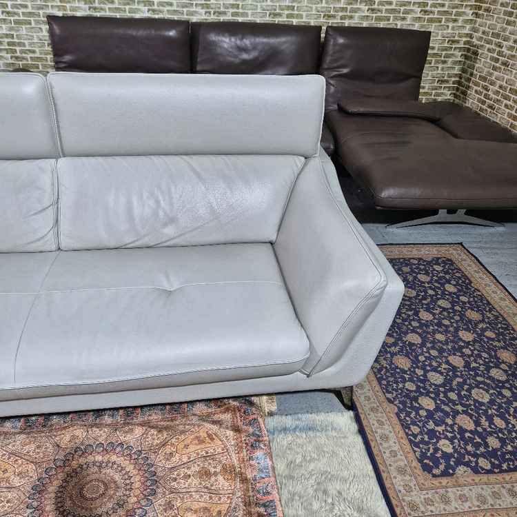 까사미아 벨로니 이태리 천연가죽 3인 소파쇼파 서울경기(근거리)무료배송 이미지