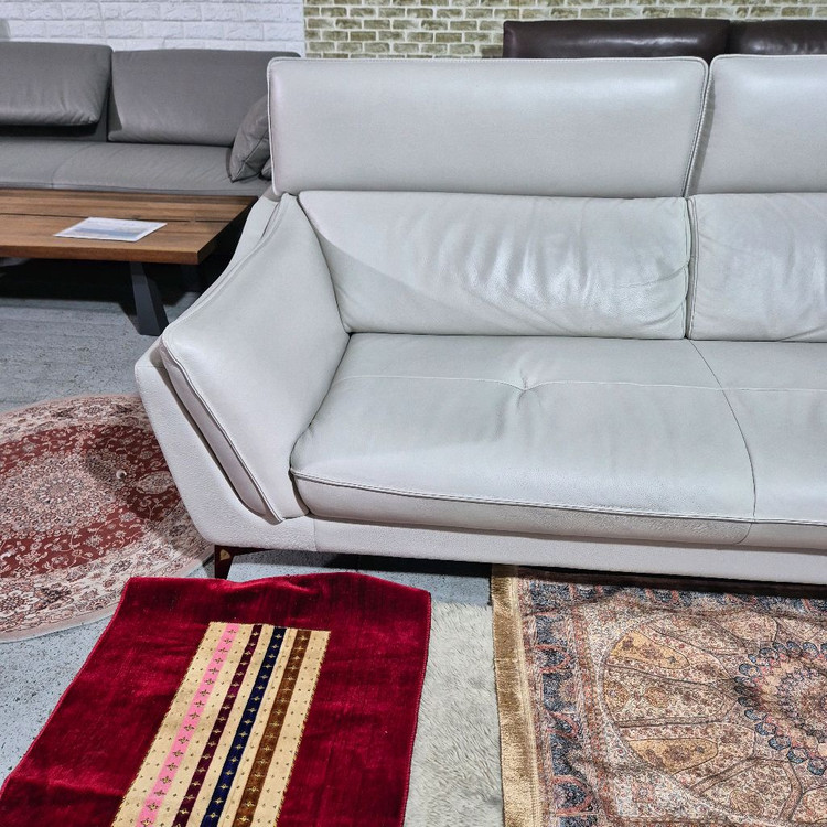 까사미아 벨로니 이태리 천연가죽 3인 소파쇼파 서울경기(근거리)무료배송 이미지