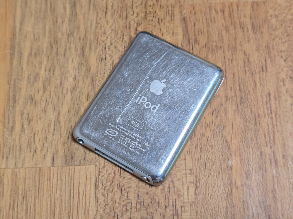 아이팟 나노 3세대 4GB(부품용) 이미지