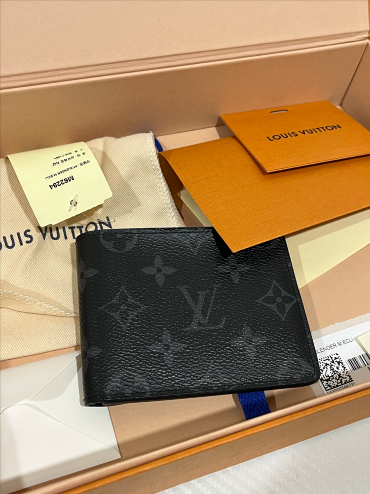 루이비통 모노그램 이클립스 반지갑 [정품] 이미지