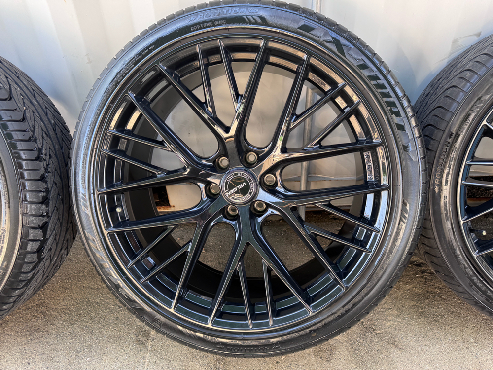 295 / 35 / 24 벨겐 휠 (캐딜락 에스컬레이드 / 쉐보레 타호 호환) 타이어 포함 / 트레드 80% 이미지