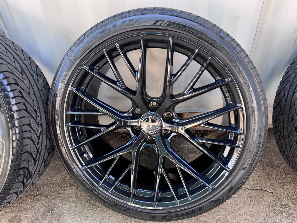 295 / 35 / 24 벨겐 휠 (캐딜락 에스컬레이드 / 쉐보레 타호 호환) 타이어 포함 / 트레드 80% 이미지