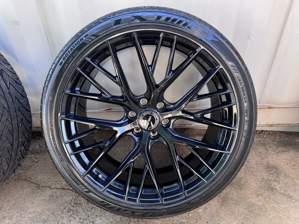 295 / 35 / 24 벨겐 휠 (캐딜락 에스컬레이드 / 쉐보레 타호 호환) 타이어 포함 / 트레드 80% 이미지