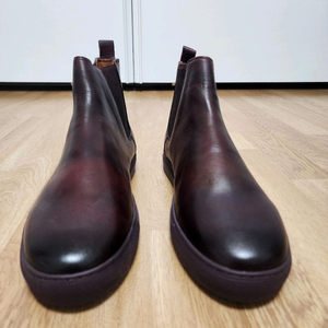 탠디 버건디 가죽 첼시 부츠 265미리(미사용 새제품) 이미지