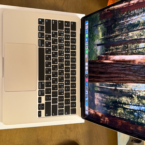 맥북에어m2 13인치 256 8기가 스타라이트 A급 이미지