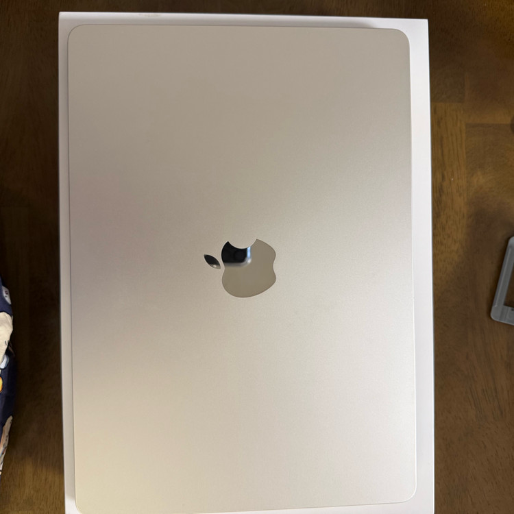맥북에어m2 13인치 256 8기가 스타라이트 A급 이미지