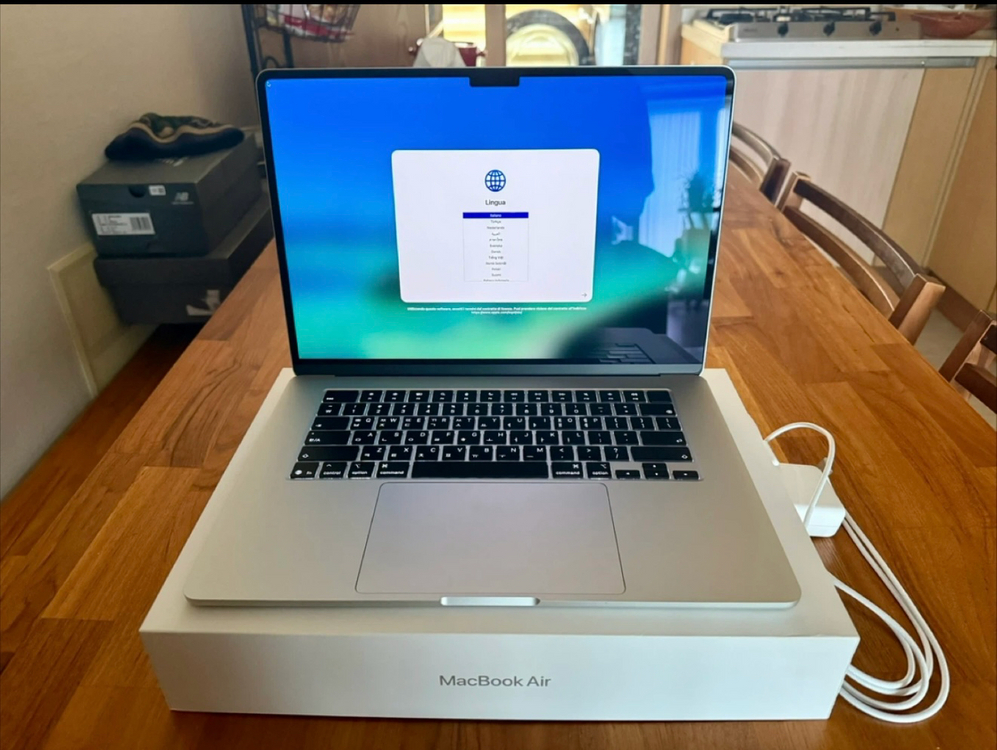 맥북에어 m4 실버 15인치 판매 이미지