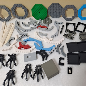 레고부품(성벽상단,드레곤 발톱,깃털)gs반값택배 이미지