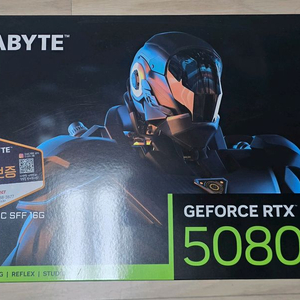 [미개봉] 기가바이트 RTX 5080 WINDFORCE OC SFF 판매합니다. 이미지