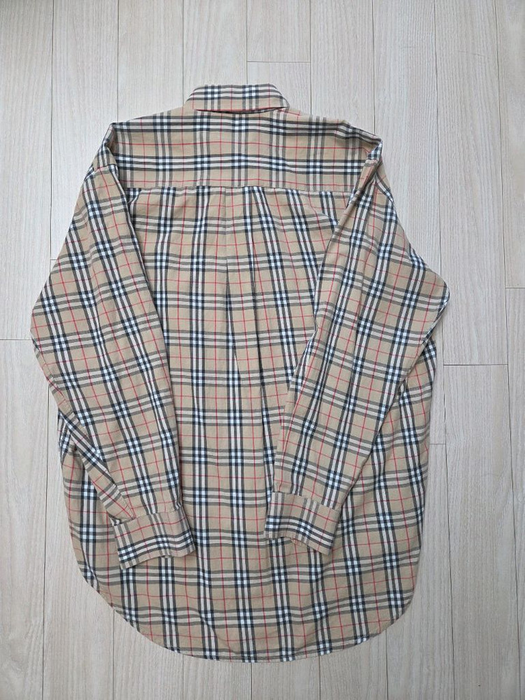버버리 런던 클래식 노바체크 셔츠 (황금사이즈 S/95-100) 이미지