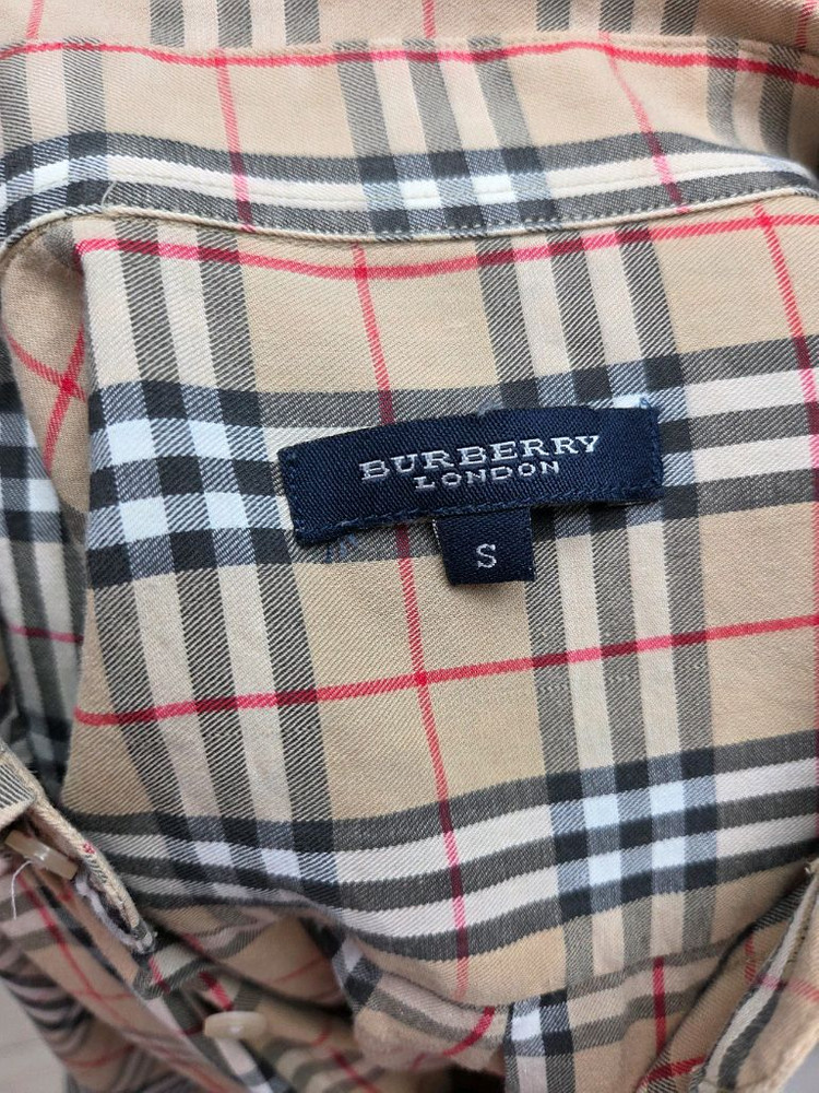 버버리 런던 클래식 노바체크 셔츠 (황금사이즈 S/95-100) 이미지