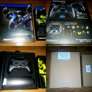 ps4 듀얼쇼크4 pc 트러스트마스터 컨트롤러(무료배송) 이미지