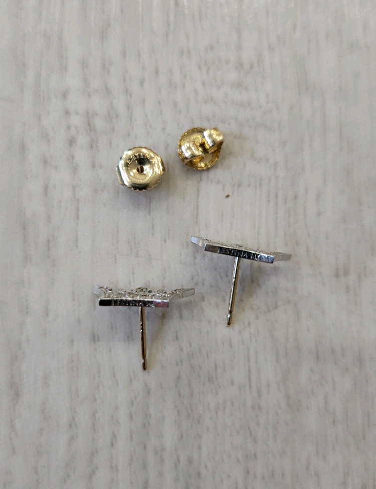 제이에스티나 14k 시그니처 티아라 귀걸이 무료배송 이미지