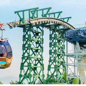 통영케이블카 1회왕복 + 어드벤처타워 최저가 모바일 바코드 이미지