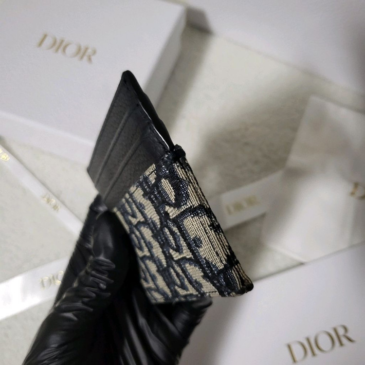 [풀구성] 디올 오블리크 카드홀더 카드지갑 이미지