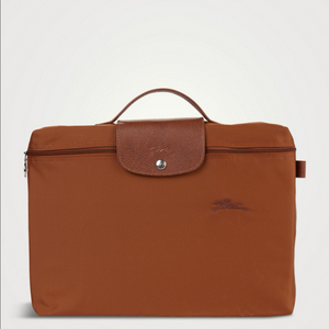 롱샴 브리프 서류가방 코냑 이미지
