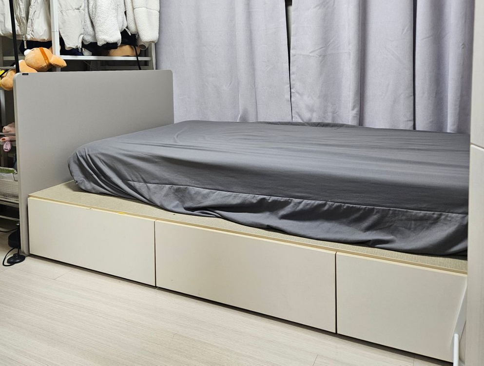 한샘 아임빅 수납침대 일반헤드형 슈퍼싱글 이미지