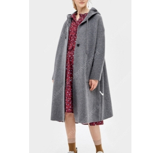 sjsj 에스제이 후드 울 캐시미어 롱 가디건 프리사이즈 이미지