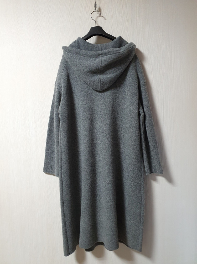 sjsj 에스제이 후드 울 캐시미어 롱 가디건 프리사이즈 이미지