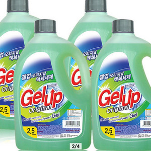 고농축 액체세제 2.5L x 4개 이미지