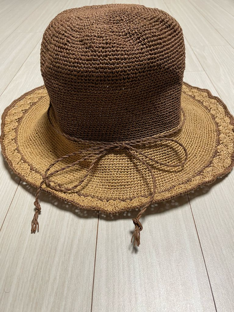 [새 상품] 여성 햇모자 57cm 이미지