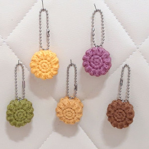 키링 40개 일괄/국화빵/동물/해바라기/선물사은품용/군번줄 이미지