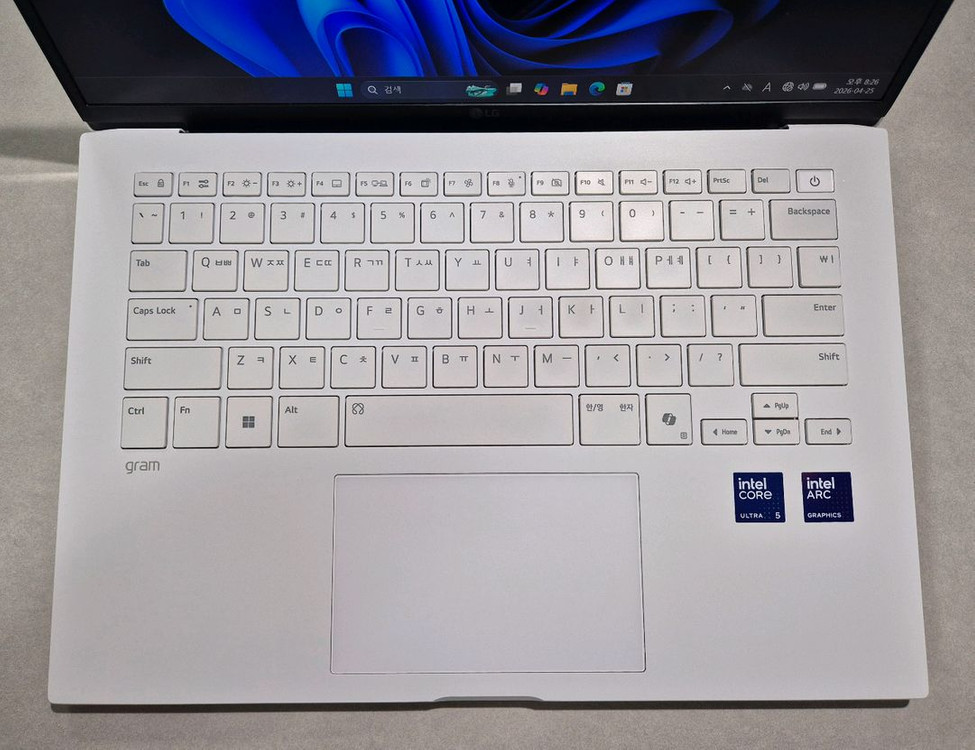 LG 그램 gram 노트북 25년 11월(Core Ultra 5 225H / 16GB / 512GB) 14Z90T 이미지