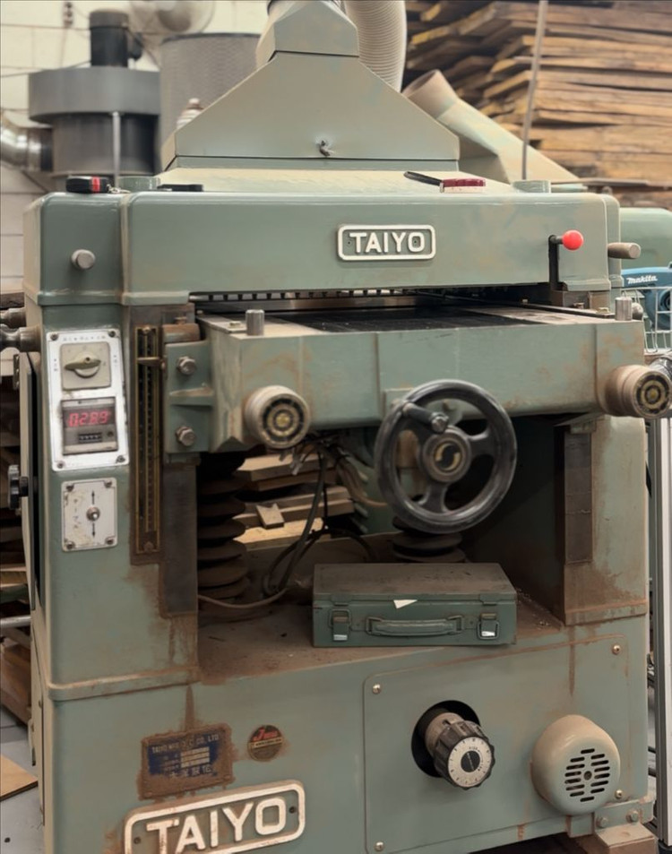 일본 타이요 헬리컬날 20인치 자동대패 판매합니다. 이미지