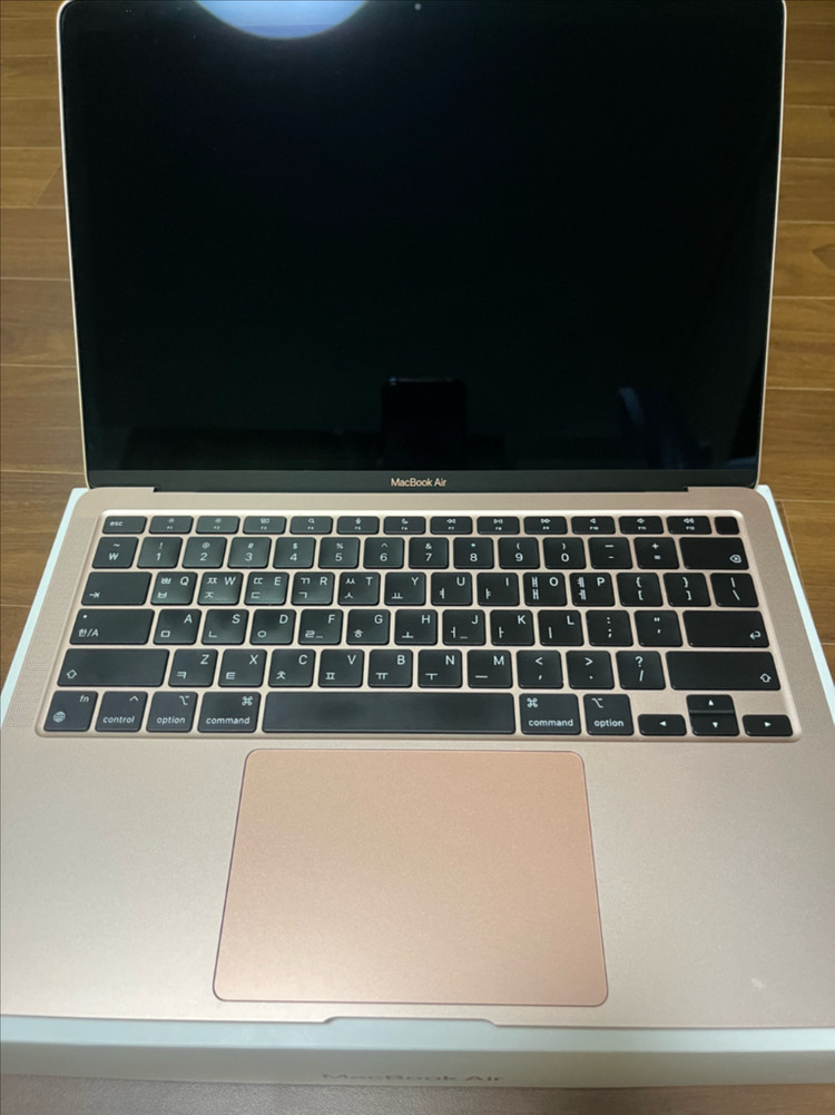 애플 맥북에어 M1 로즈골드 256GB 풀박스 86% 이미지