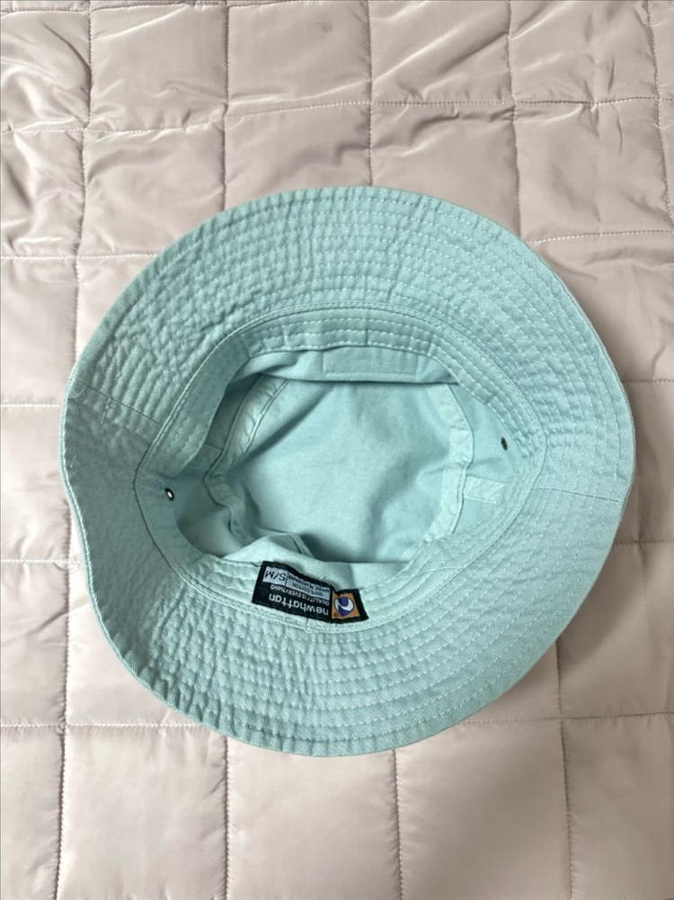 스무드무드 버킷햇 smooth sky label bucket hat 이미지
