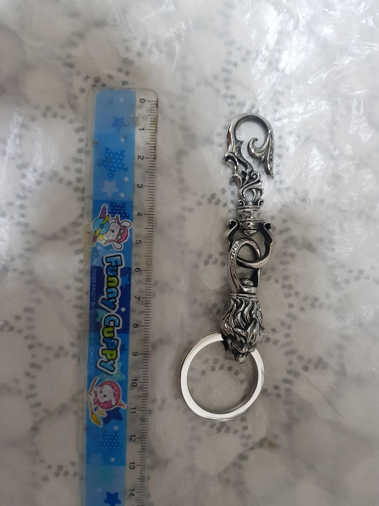 아메카지 키홀더 키링(11cm,사자조각) Artemis Classic(일본브랜드 복각데님 트로피클로딩 더블알엘 이미지