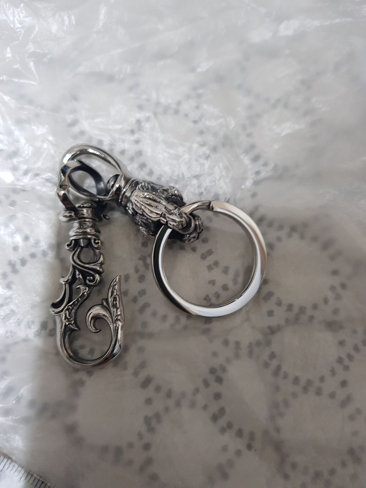 아메카지 키홀더 키링(11cm,사자조각) Artemis Classic(일본브랜드 복각데님 트로피클로딩 더블알엘 이미지