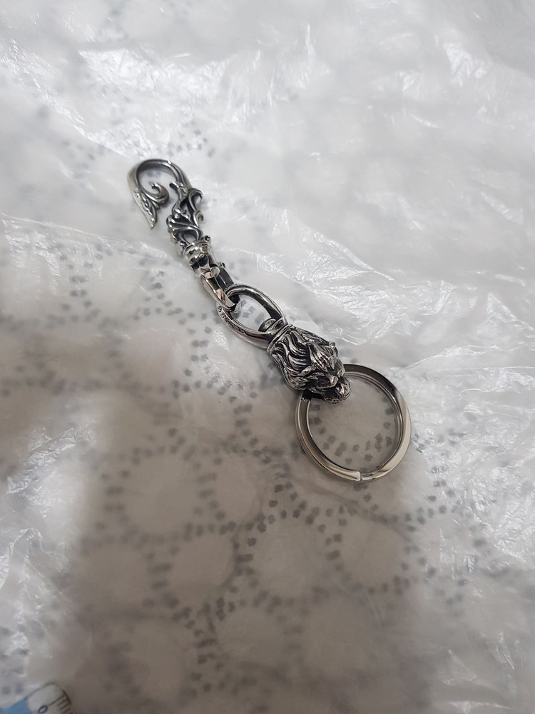 아메카지 키홀더 키링(11cm,사자조각) Artemis Classic(일본브랜드 복각데님 트로피클로딩 더블알엘 이미지