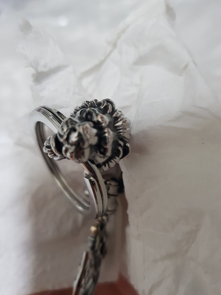 아메카지 키홀더 키링(11cm,사자조각) Artemis Classic(일본브랜드 복각데님 트로피클로딩 더블알엘 이미지