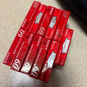 소니 정품 DVM60 IC 캠코더용 6mm테이프 11개 이미지