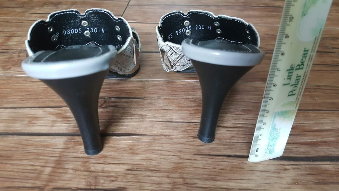 사이즈230 젤리구두 샌들 고세 이미지