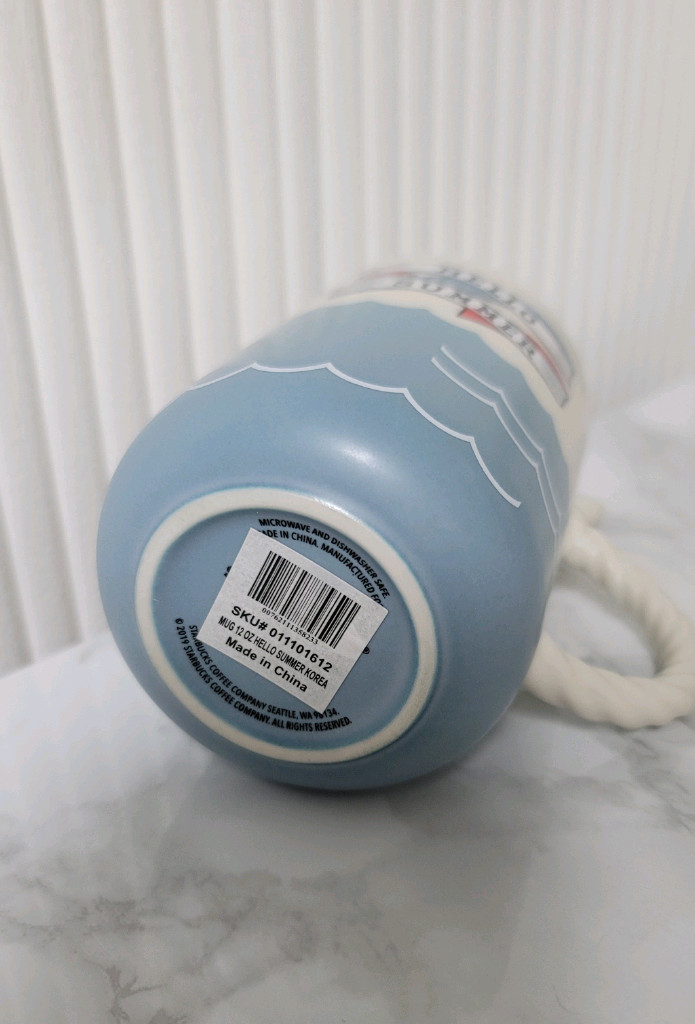 스타벅스 헬로 서머 스푼 머그 355ml (새상픔) 이미지