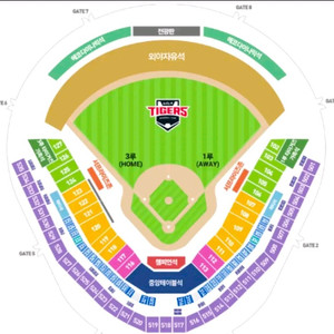 기아 vs KT 5/2(토) 3루 EV석 이미지