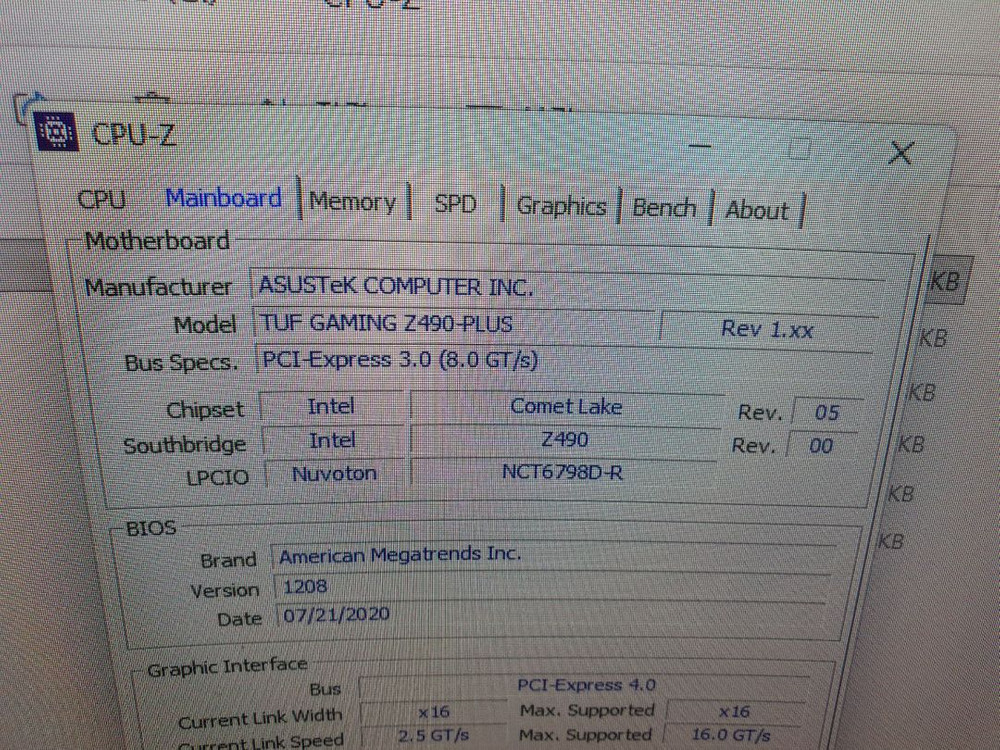 i7 10700k+z490 plus 메인보드+써모랩 쿨러 이미지