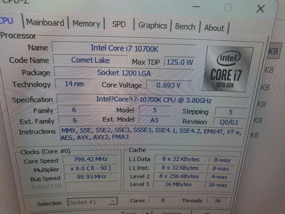 i7 10700k+z490 plus 메인보드+써모랩 쿨러 이미지